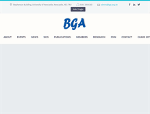 Tablet Screenshot of bga.org.uk