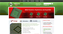 Desktop Screenshot of bga.net